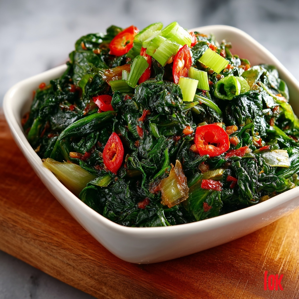 Muriwo Unedovi: Nutritious Collard Greens in a Creamy Peanut Sauce Recipe - Recipe Image