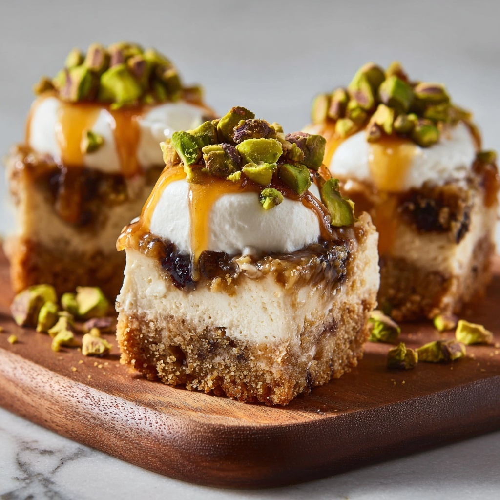 Turkish Delight Cheesecake Cups with Pistachio Dust Recipe - Recipe Image
