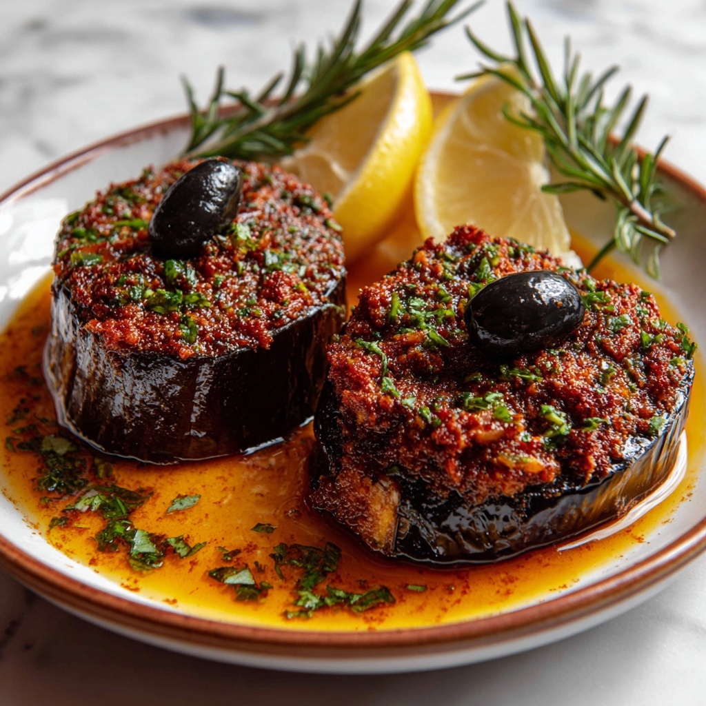 Keto-Inspired İmam Bayıldı with Olive Tapenade Recipe - Recipe Image