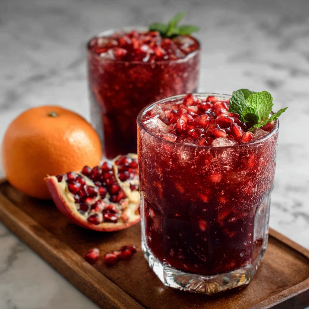 Turkish Pomegranate Vampire Mocktail Recipe - Recipe Image