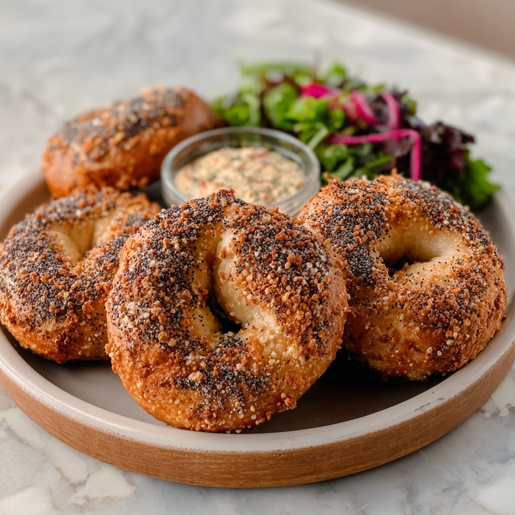 Istanbul Street Simit Sliders with Tahini Sauce Recipe - Recipe Image