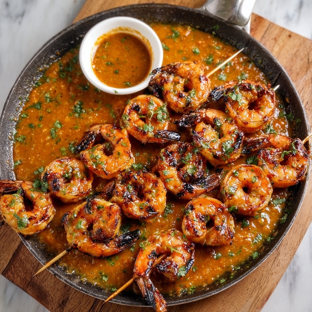Mozambican Peri-Peri Shrimp Skewers Recipe - Recipe Image