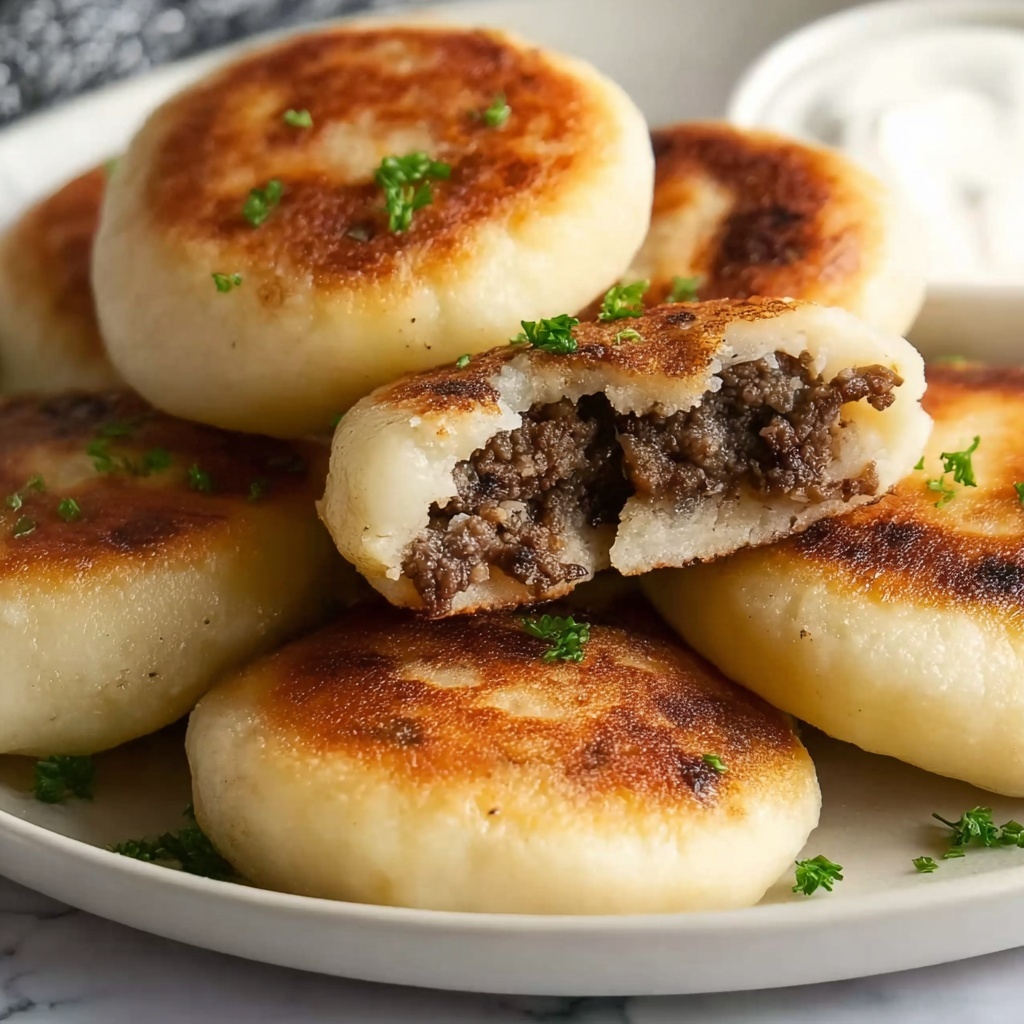 Stuffed Potato Cakes Recipe - Recipe Image