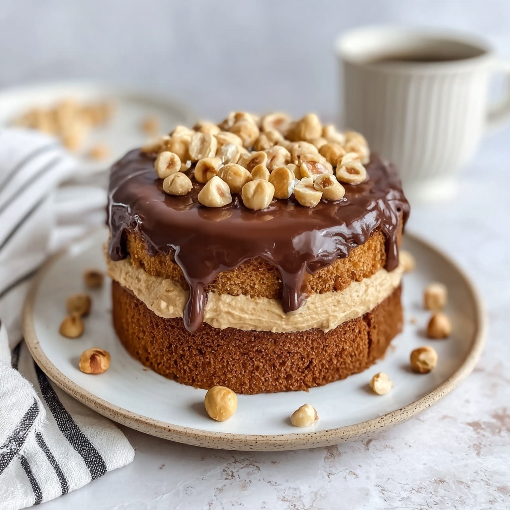 Mini Keto Peanut Butter Chocolate Cake Recipe - Recipe Image