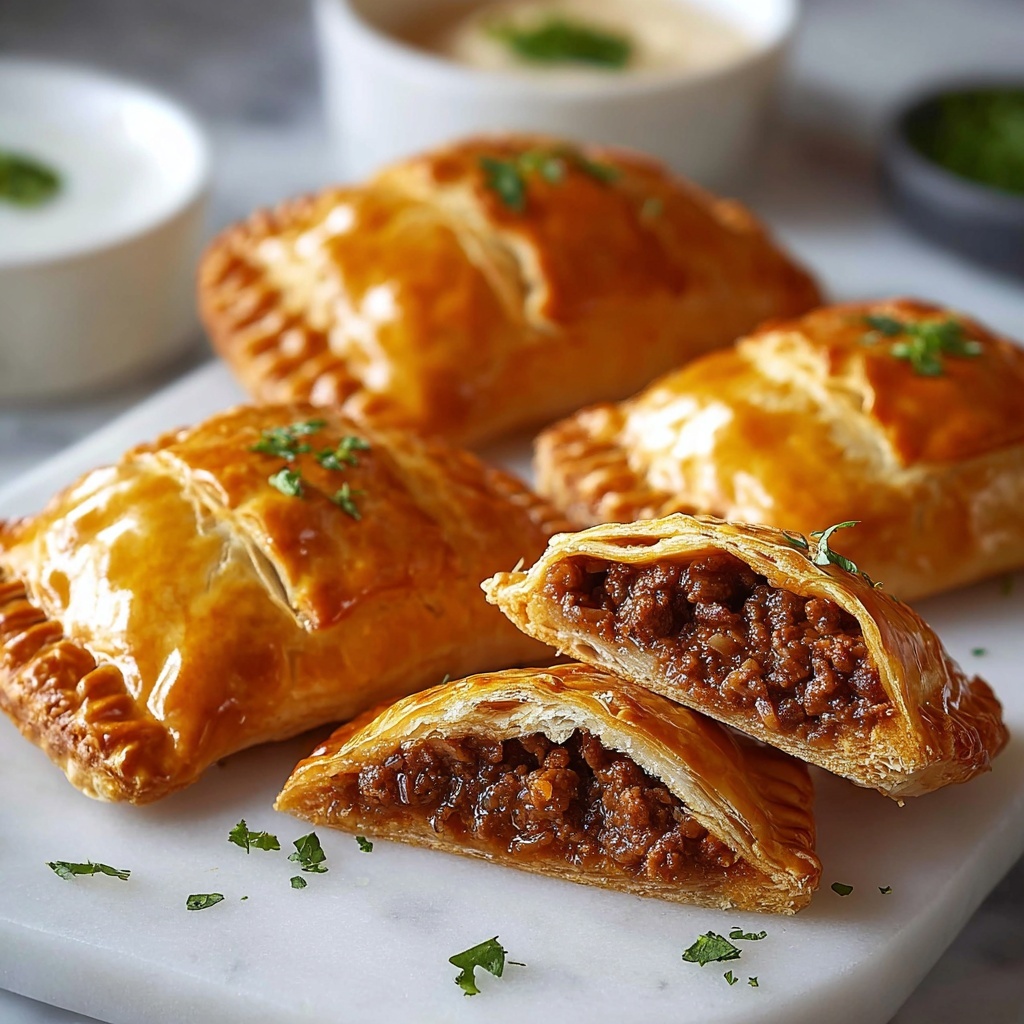 Beef and Cheese Hand Pies: A Delicious Recipe for Savory Snacks Recipe - Recipe Image