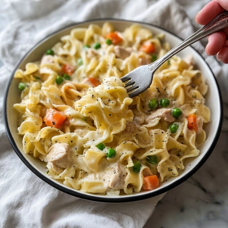 Chicken Pot Pie Noodle Bake Recipe