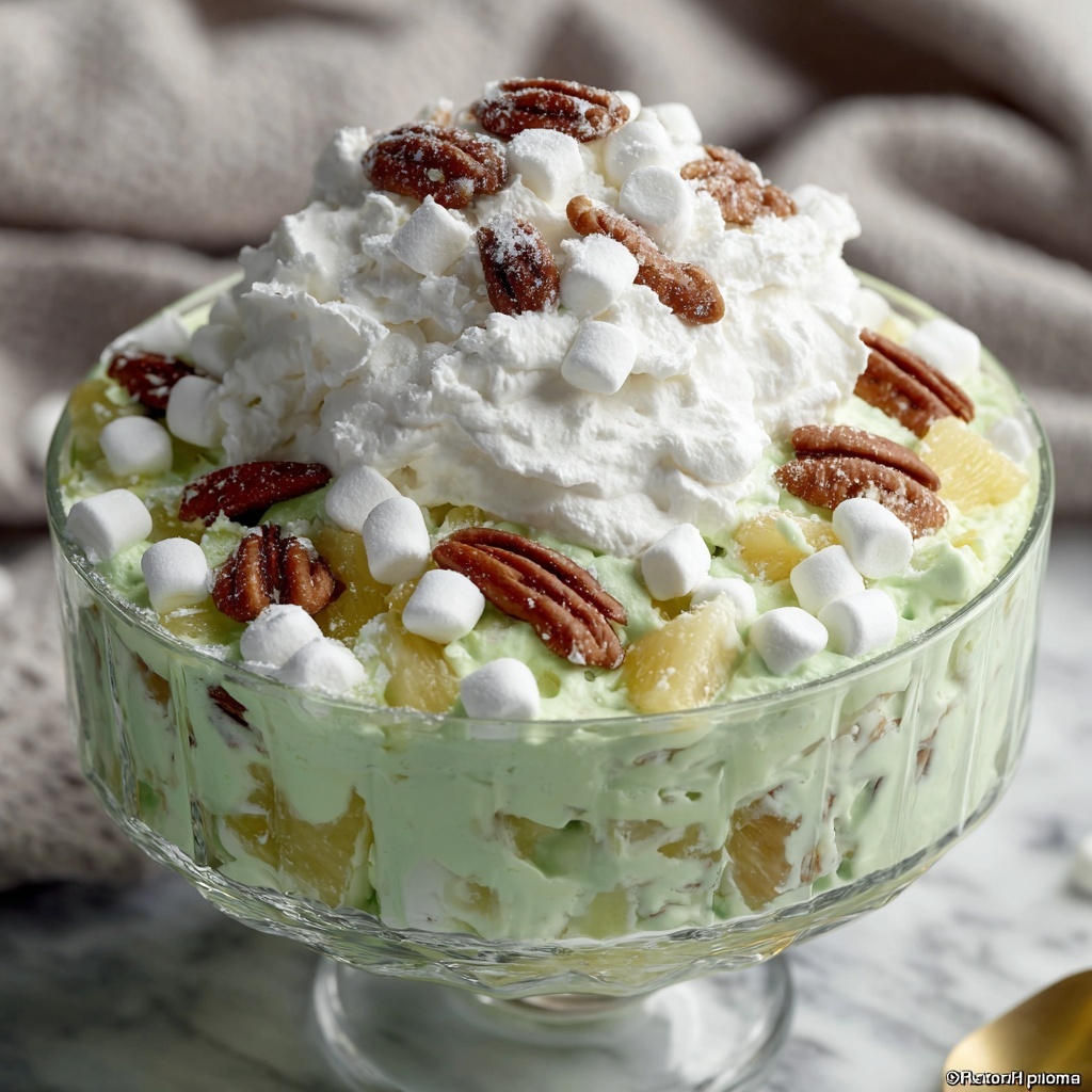 Easy Watergate Salad Recipe - Recipe Image