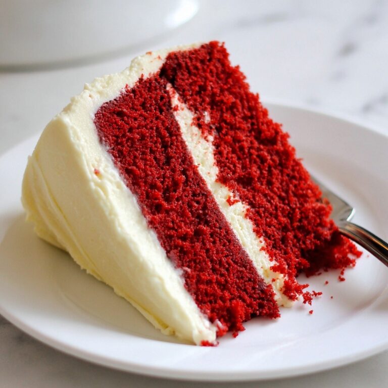 Red Velvet Cake with Cream Cheese Frosting Recipe