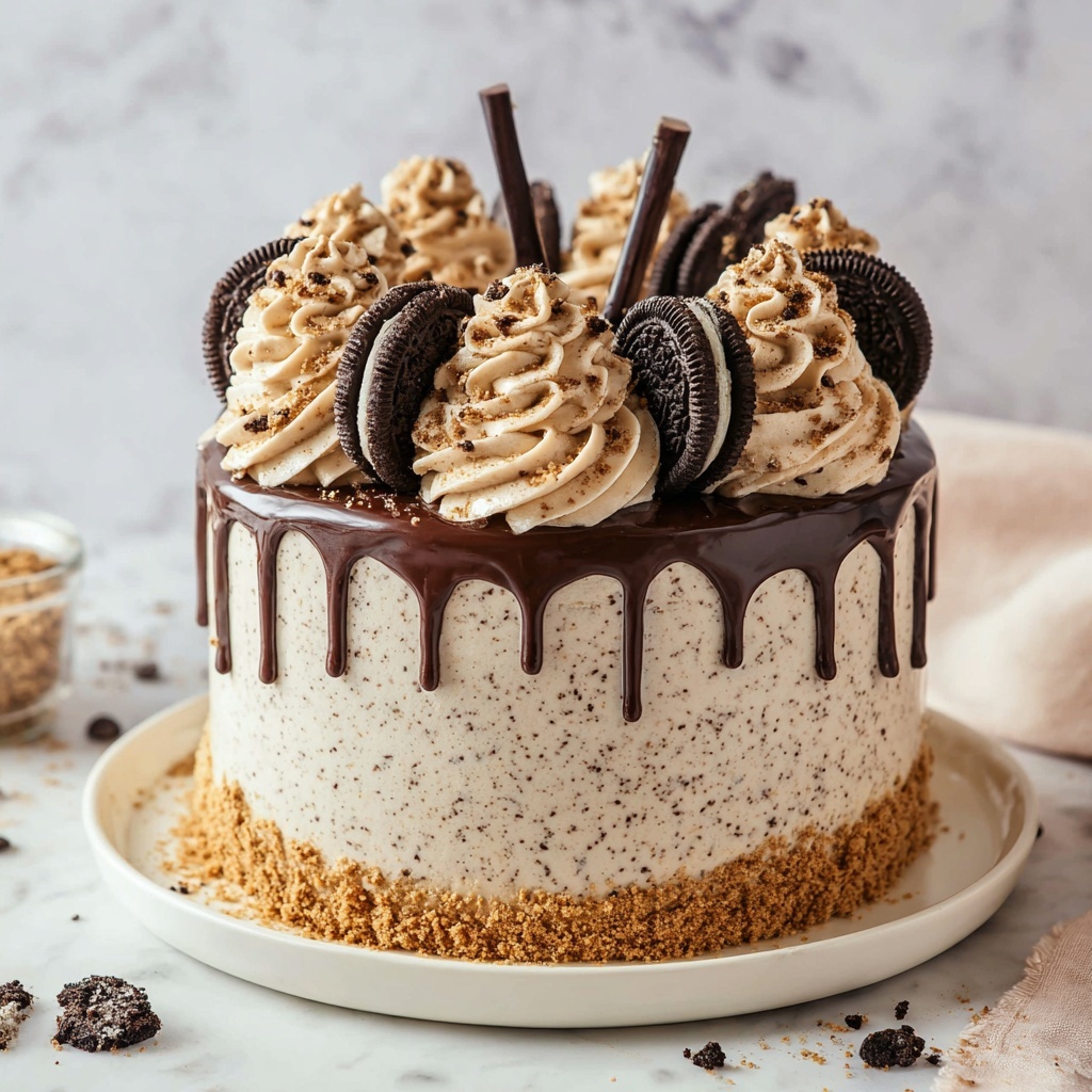 Oreo Chocolate Cake Recipe - Recipe Image