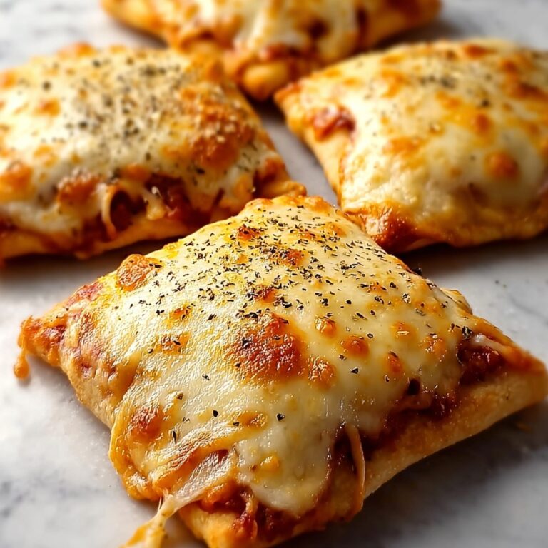 Cheesy Pizza Pockets Recipe