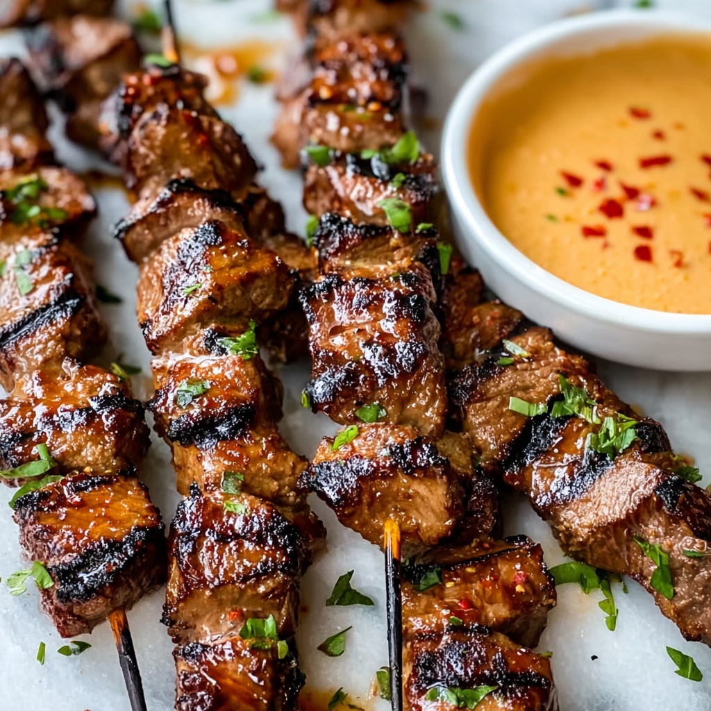 Bang Bang Chicken Skewers Recipe - Recipe Image