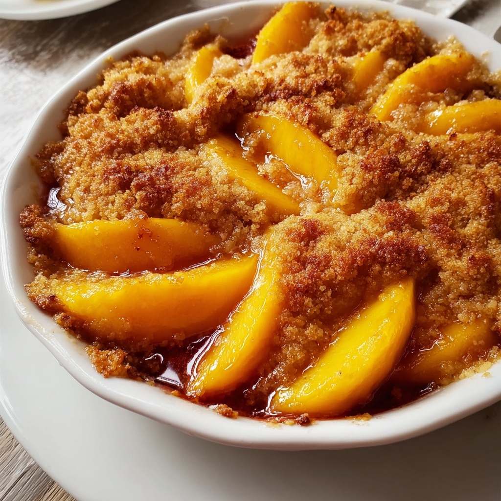 Southern Peach Cobbler Recipe - Recipe Image