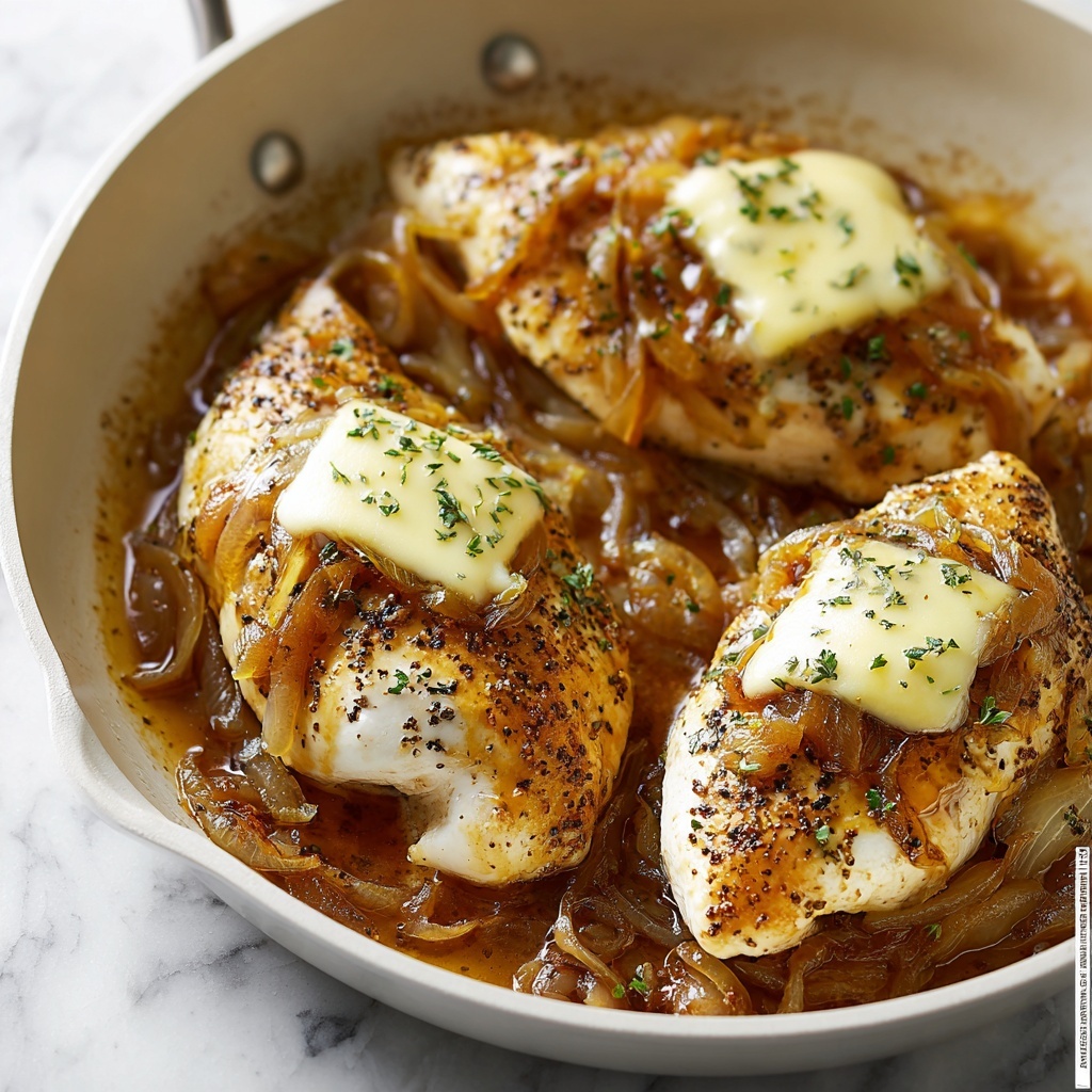 French Onion Chicken Recipe - Recipe Image