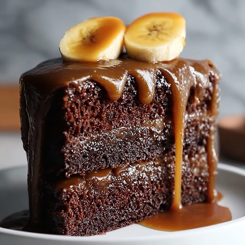 Chocolate & Caramelized Banana Bread Bliss Recipe - Recipe Image
