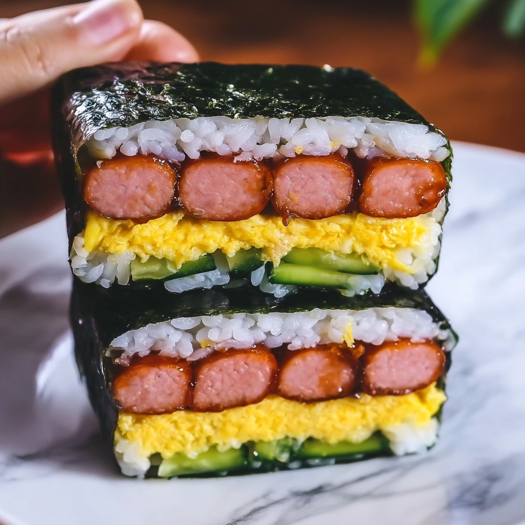 Spam Musubi Sushi Wrap Recipe - Recipe Image