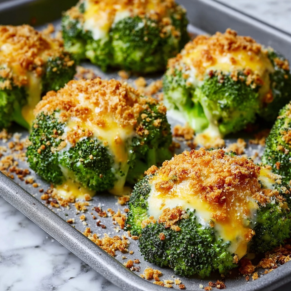 Smashed Broccoli with Parmesan Recipe - Recipe Image