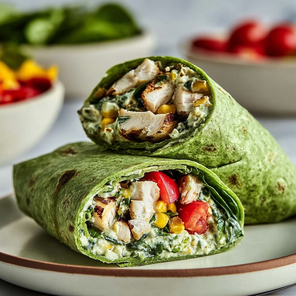 Green Goddess Chickpea Salad Wraps Recipe - Recipe Image
