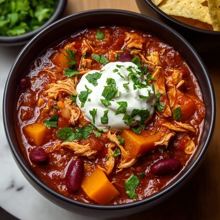Slow Cooker Chicken and Sweet Potato Chili Recipe