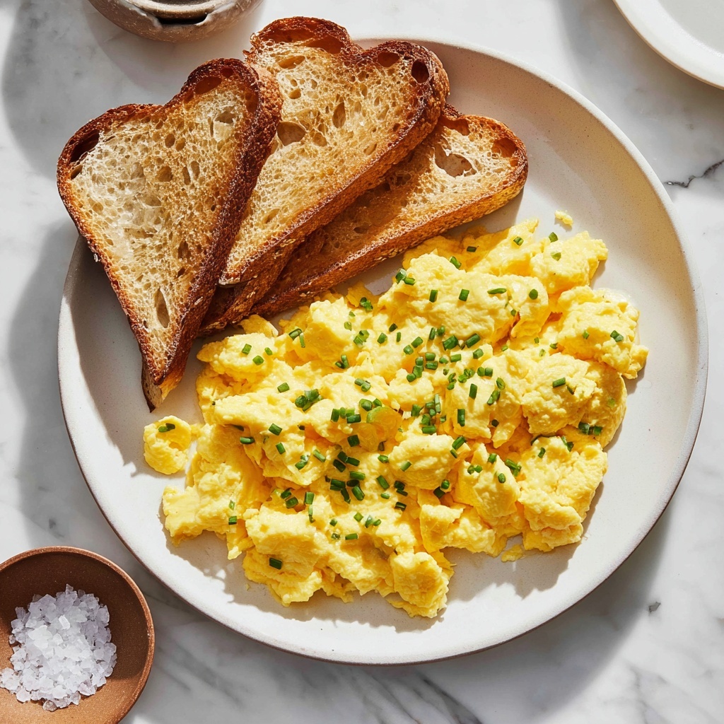 Microwave Scrambled Eggs Recipe - Recipe Image