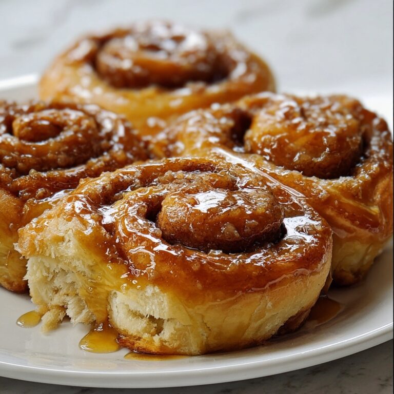 Crescent Caramel Rolls Recipe