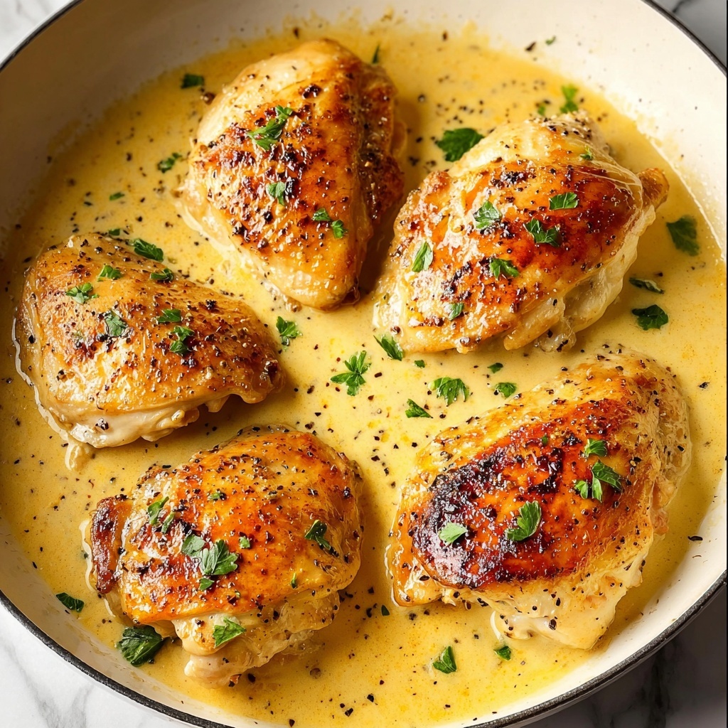 Creamy Honey Mustard Chicken Recipe - Recipe Image