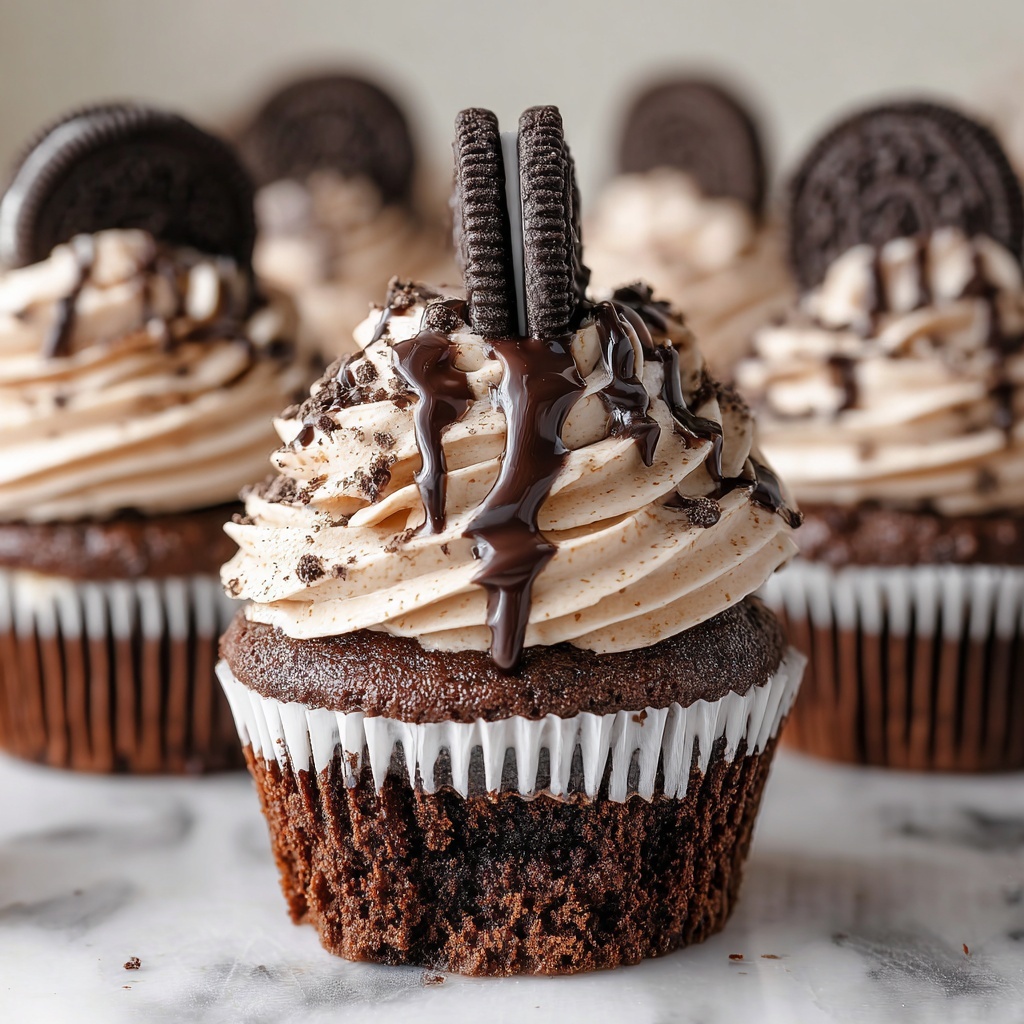 Cookies and Cream Cupcakes Recipe - Recipe Image