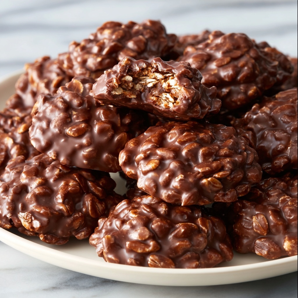 Chocolate No-Bake Cookies Recipe - Recipe Image