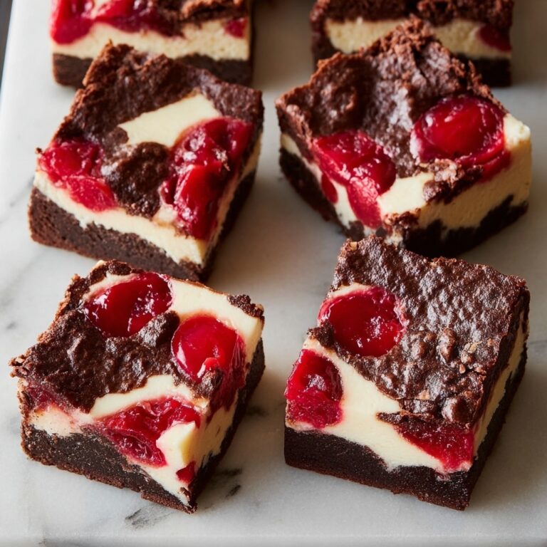 Cherry Cheesecake Brownies Recipe
