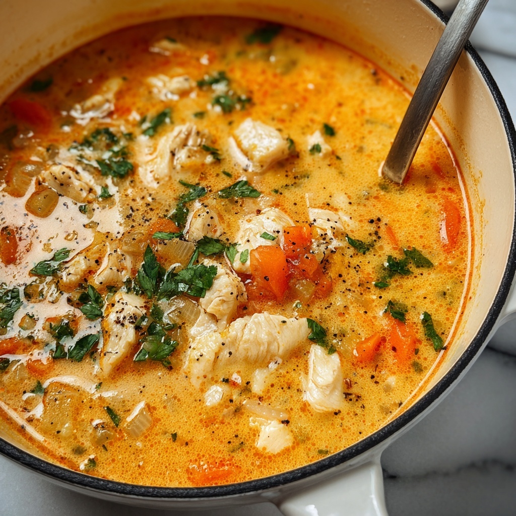 Creamy Marry Me Chicken Soup Recipe - Recipe Image