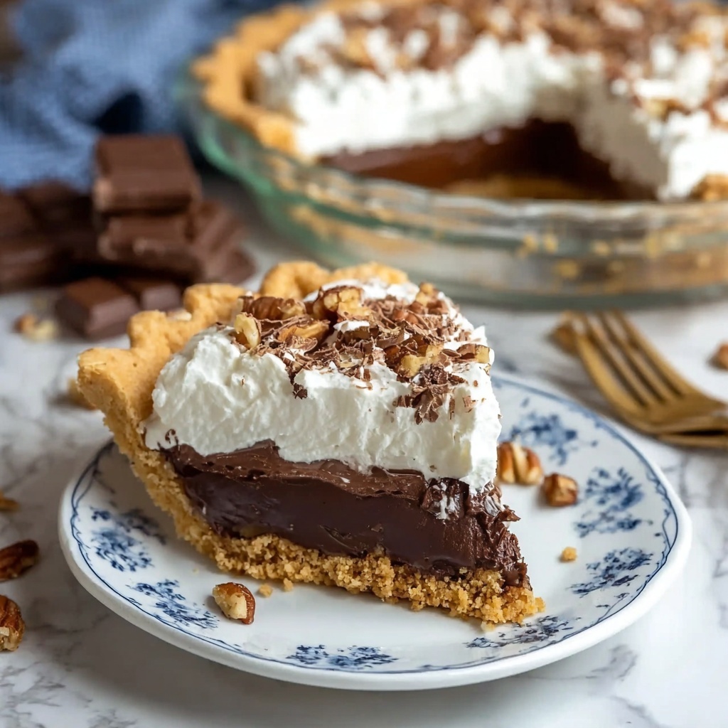 Chocolate Icebox Pie Recipe - Recipe Image