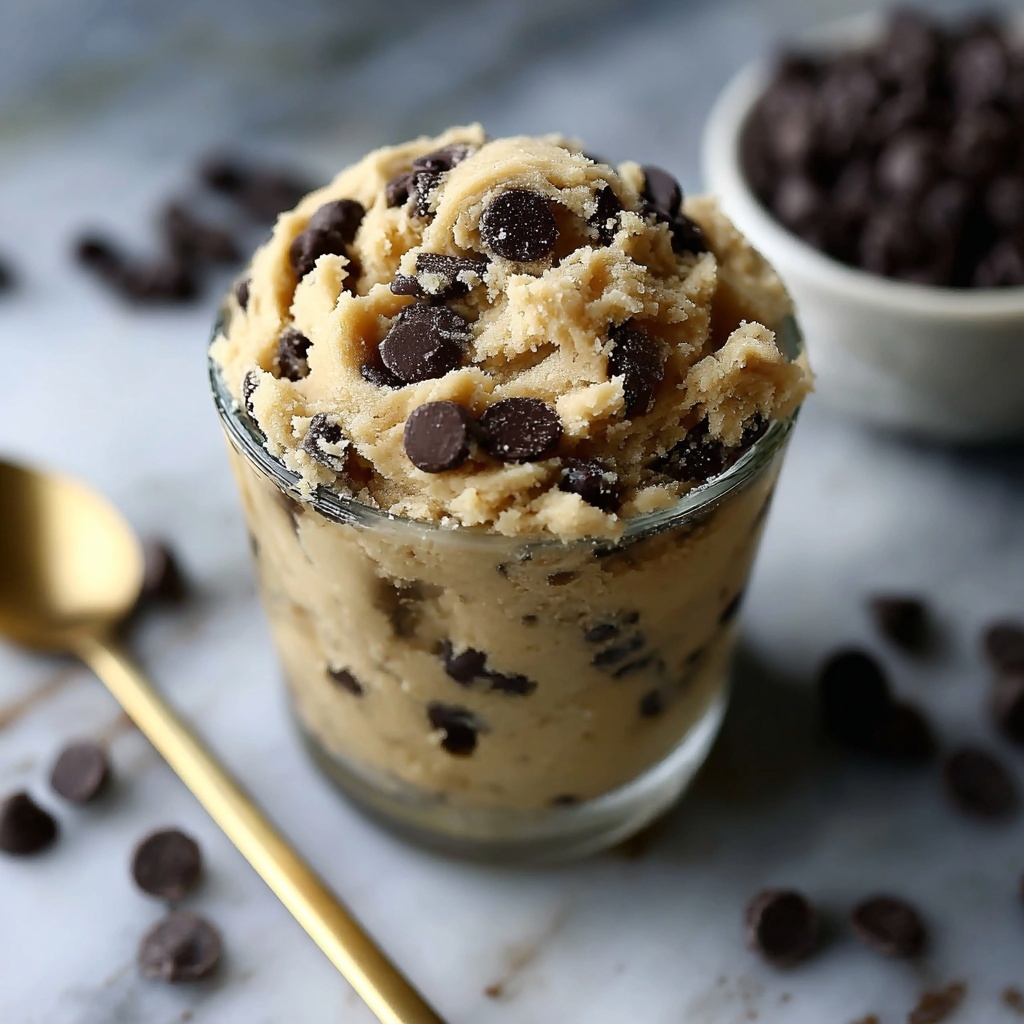 Edible Cookie Dough (Only 5 Minutes & Eggless!) Recipe - Recipe Image