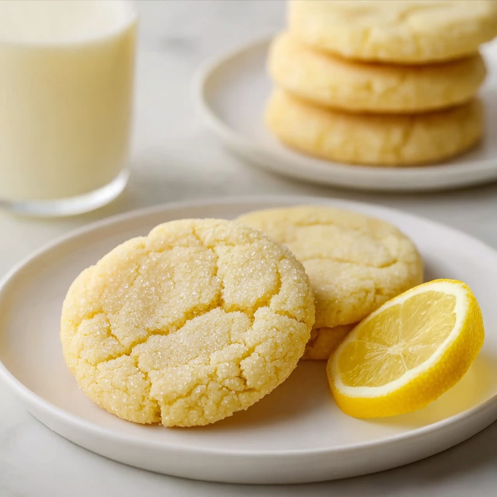 Lemon Sugar Cookies Recipe - Recipe Image