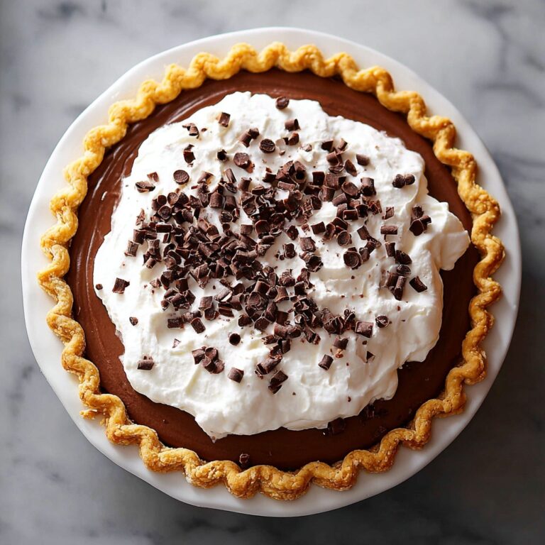 Easy Chocolate Cream Pie Recipe