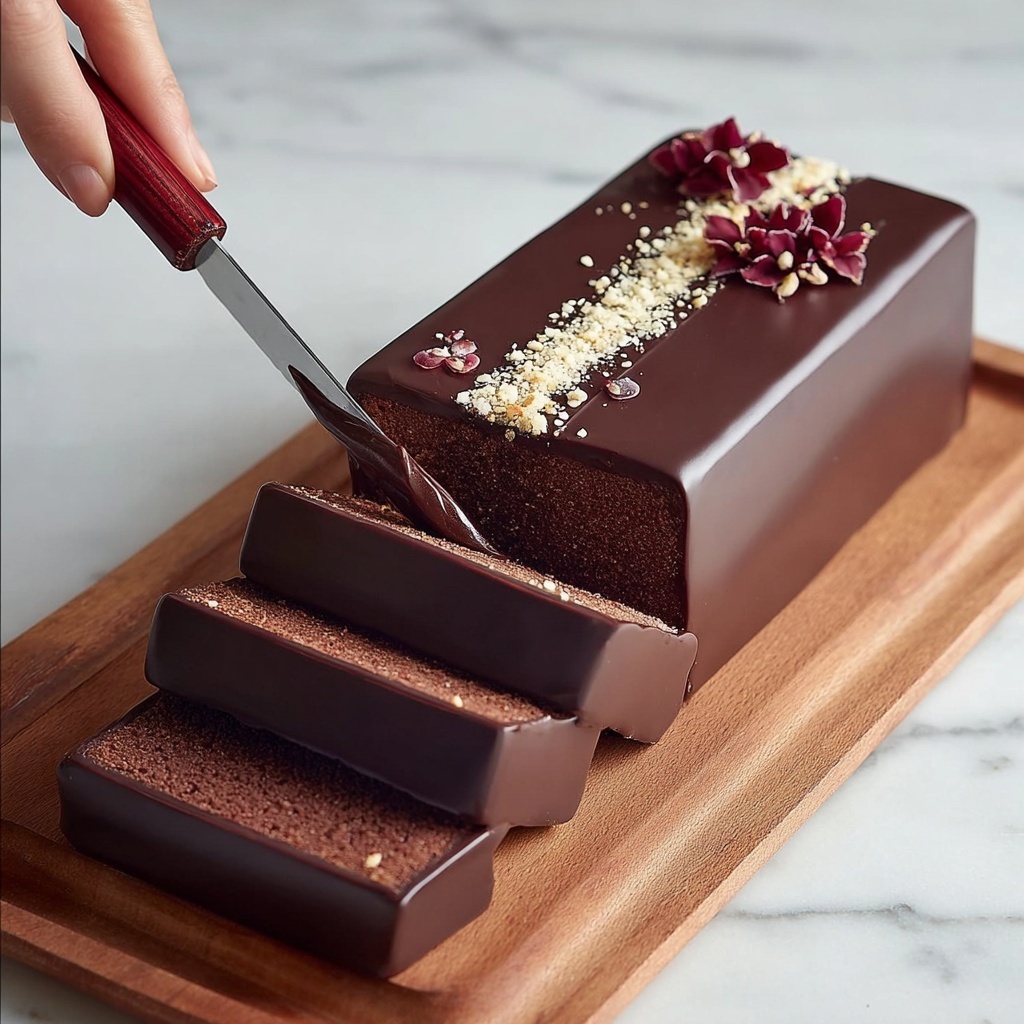 Chocolate Terrine Cake Recipe - Recipe Image