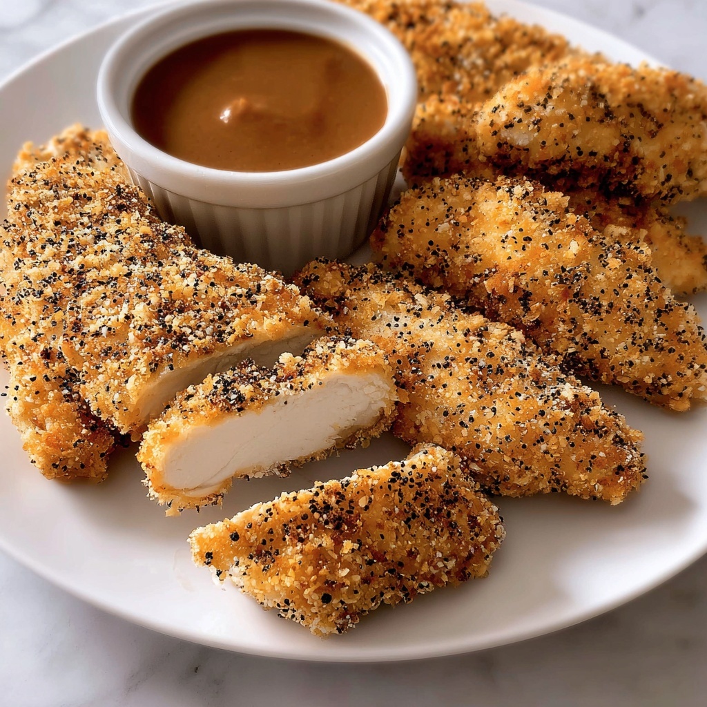 Crispy Oven Chicken Tenders Recipe - Recipe Image