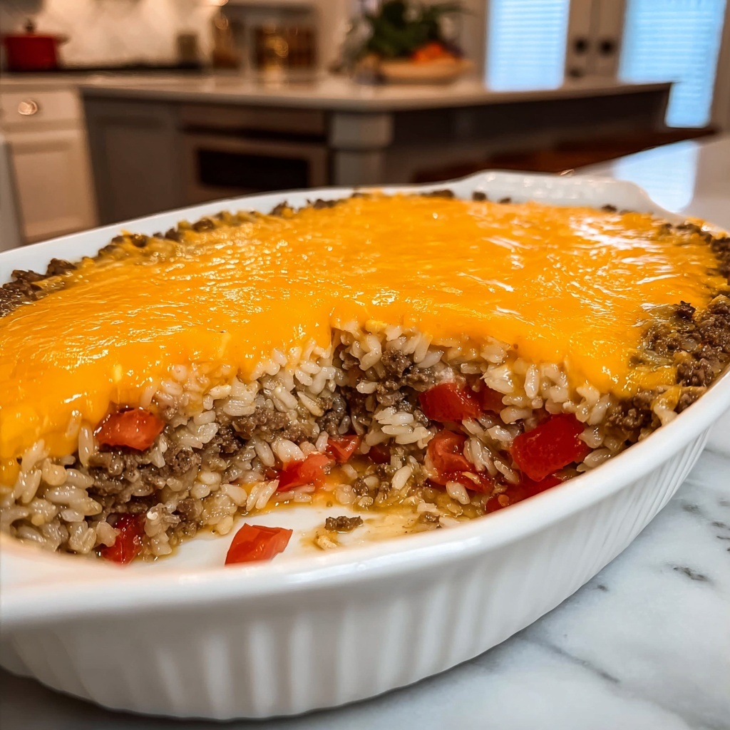 Beef & Rice Casserole: 7 Comforting Reasons to Indulge Recipe - Recipe Image