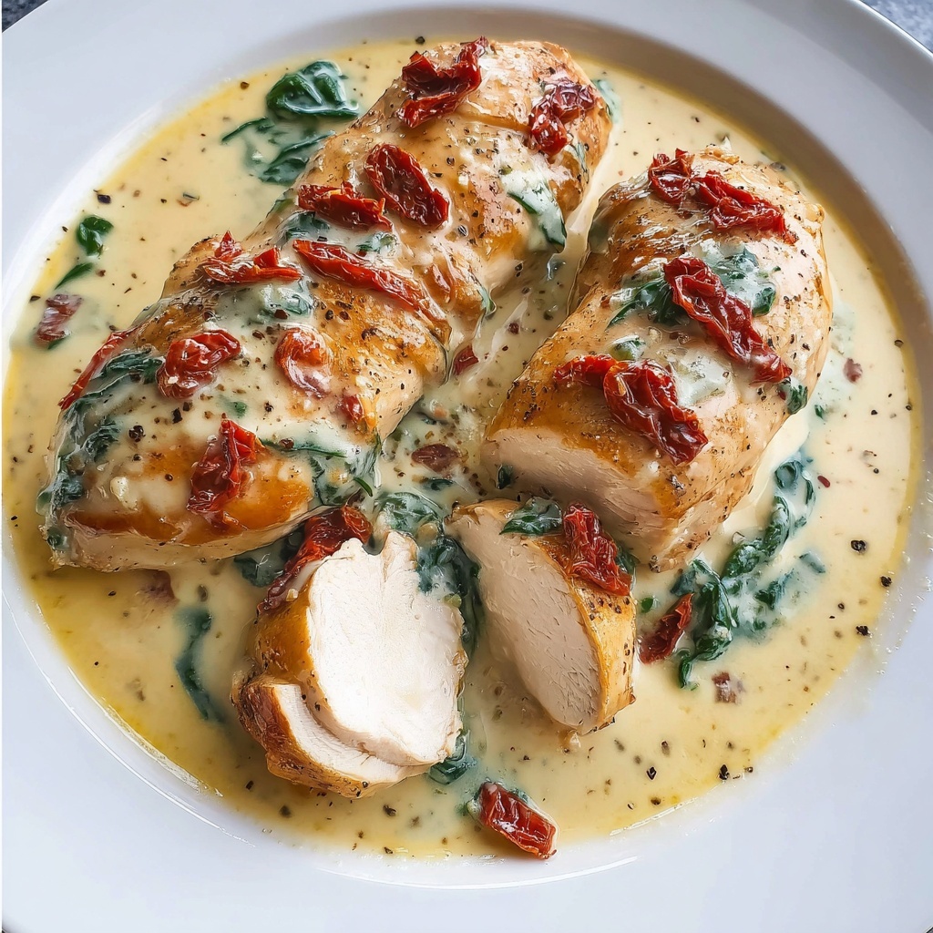 Creamy Tuscan Chicken Recipe - Recipe Image