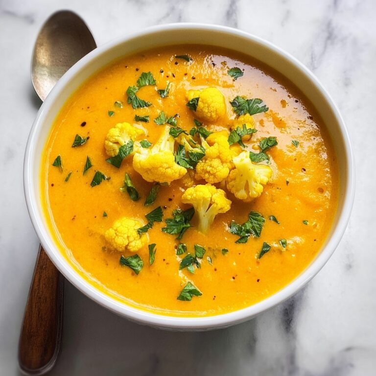 Cauliflower Turmeric Soup Recipe