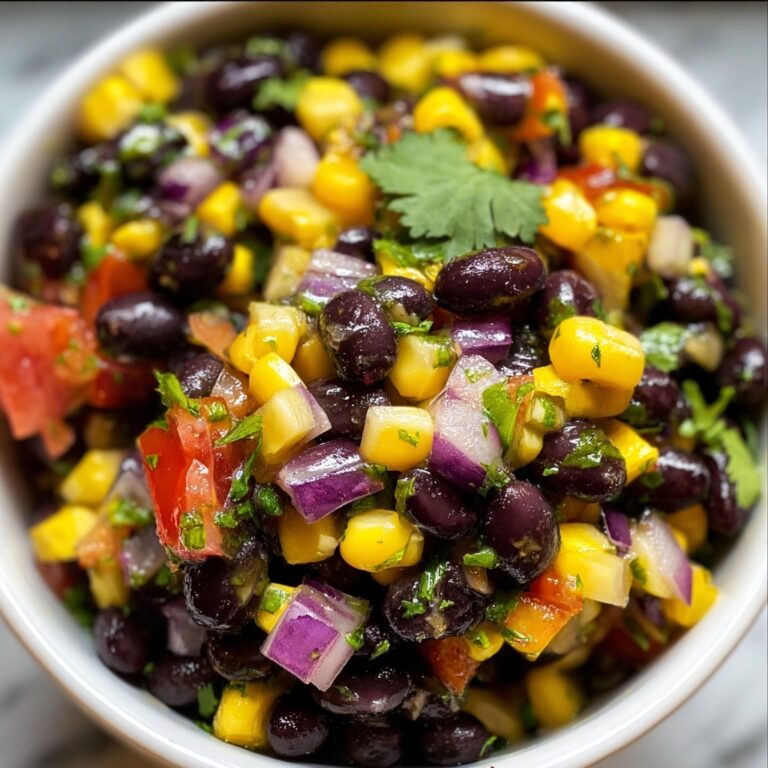 Black Bean Corn Cilantro Salad Recipe