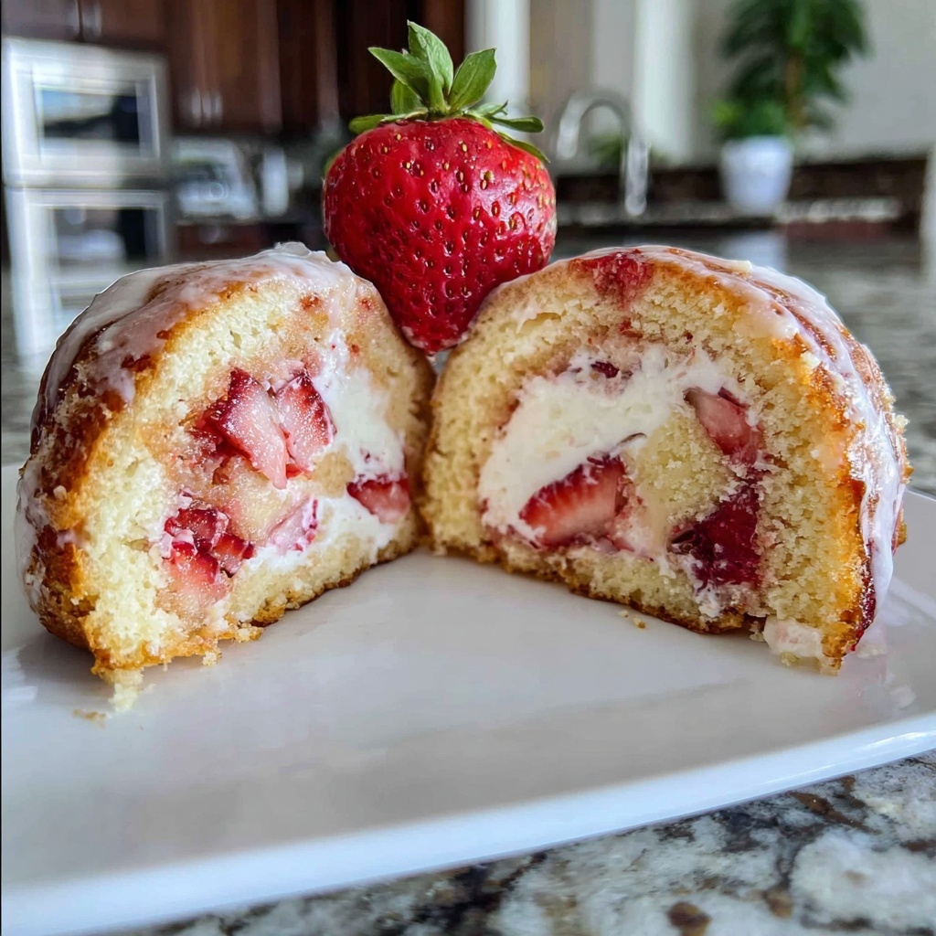 Strawberry Shortcake Cheesecake Rolls Recipe - Recipe Image