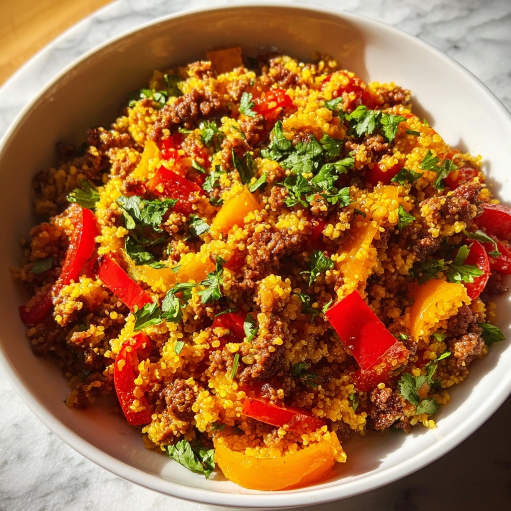 Cauliflower Rice Turkey Bowl Recipe - Recipe Image