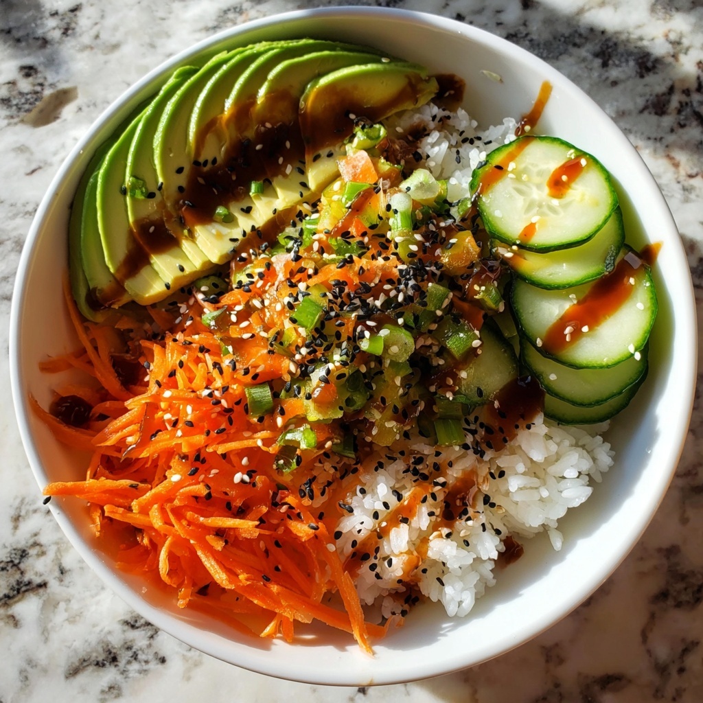 Veggie Sushi Bowls: Easy & Healthy Meal Delight Recipe - Recipe Image