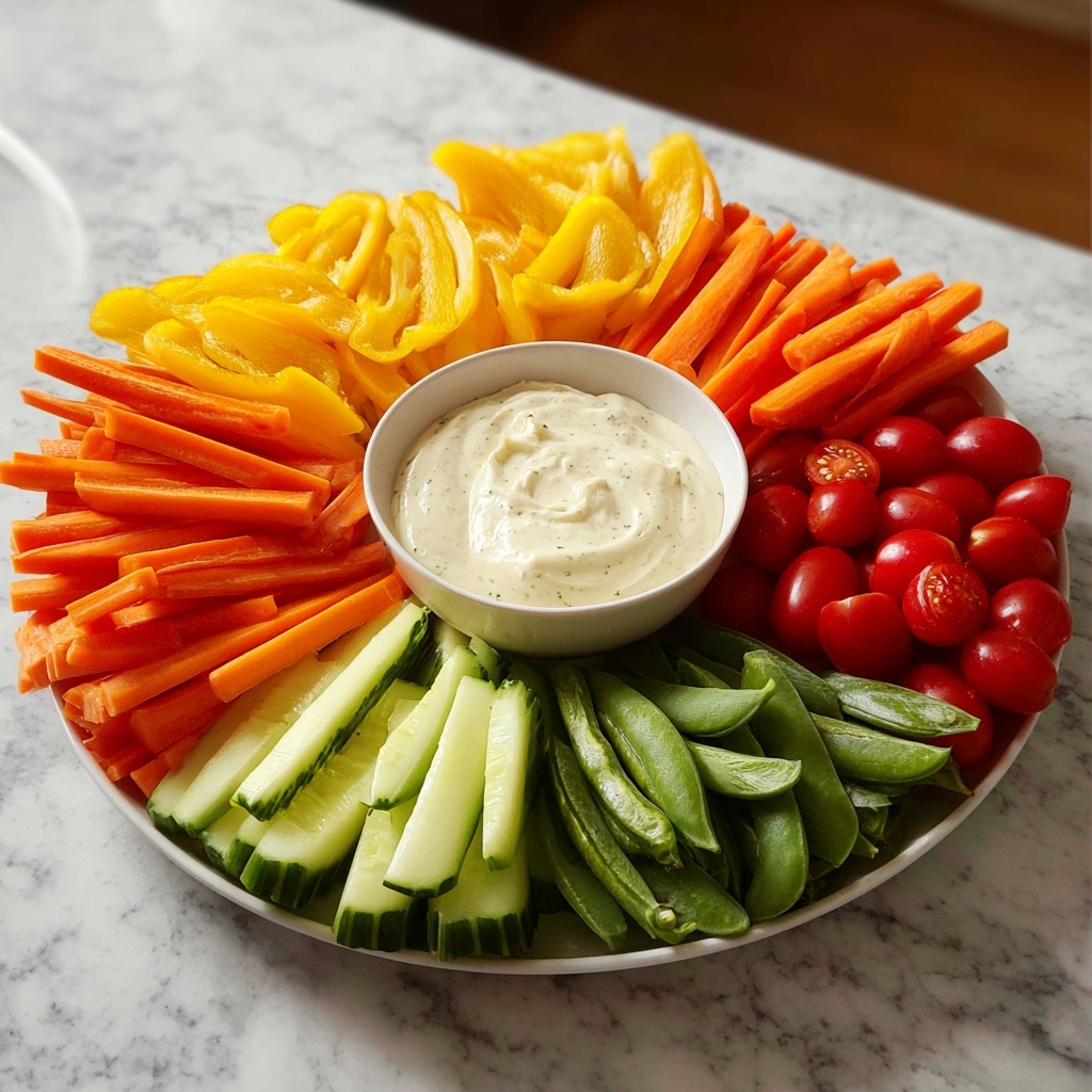Leprechaun Veggie Tray with Creamy Garlic Dip: 7 Joyful Tips Recipe - Recipe Image