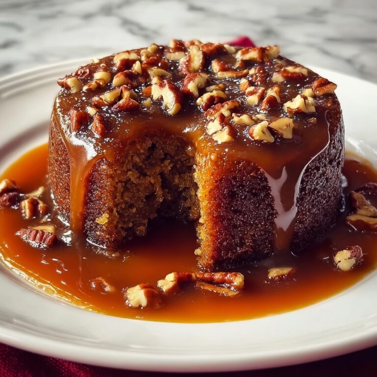 Maple Pecan Sticky Toffee Pudding Recipe
