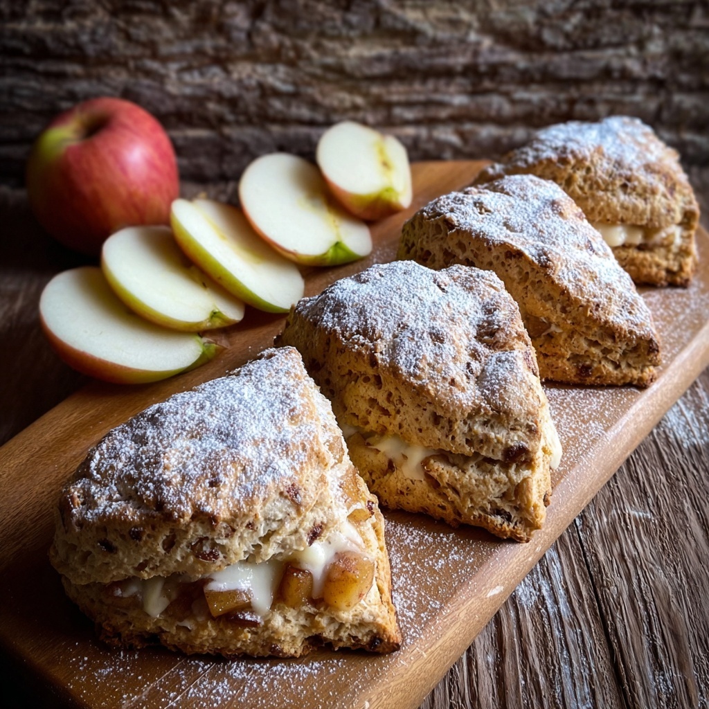 Apple Cinnamon Scones Recipe - Recipe Image