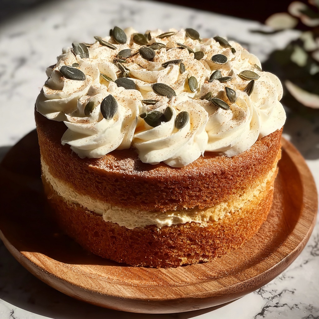 Pumpkin Chai Tea Latte Cake Recipe - Recipe Image