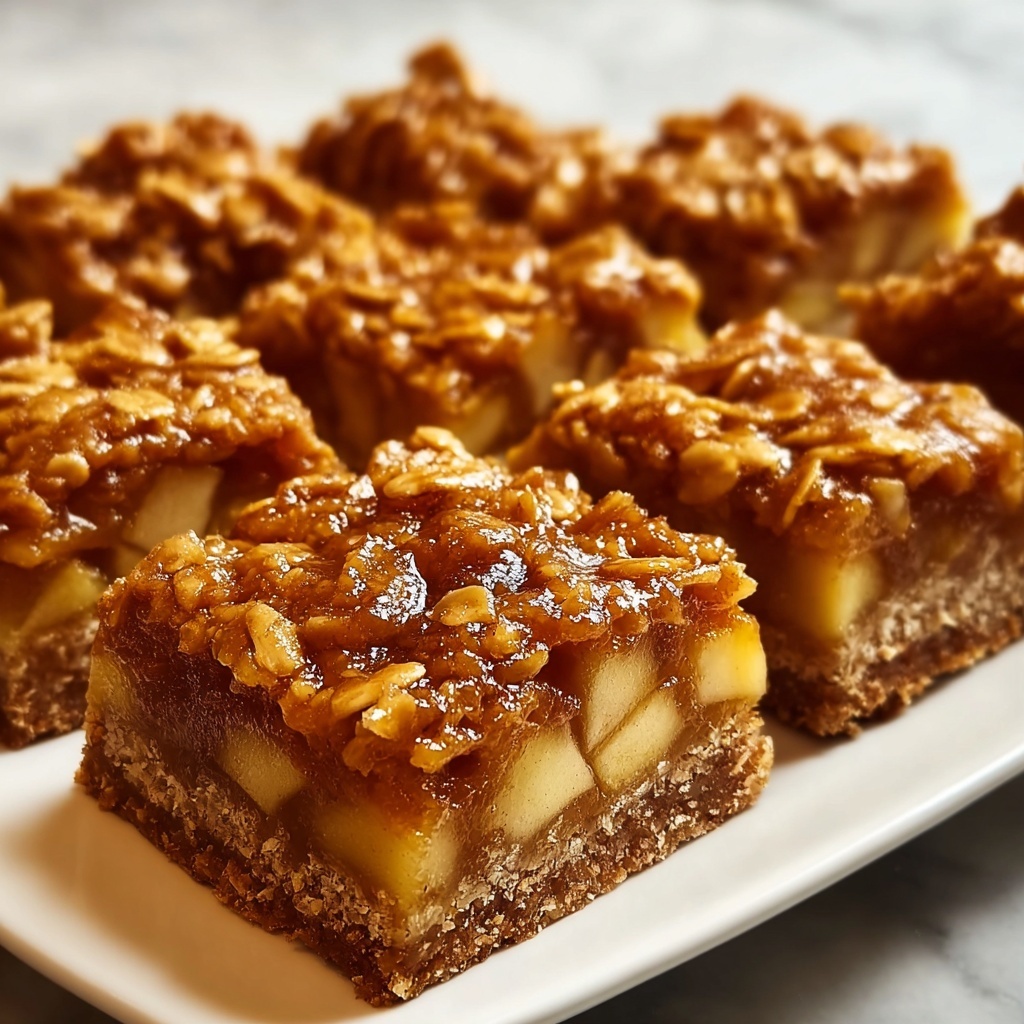 Apple Cinnamon Oat Bars Recipe - Recipe Image