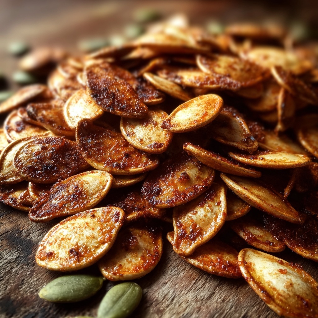Cinnamon Sugar Pumpkin Seeds Recipe - Recipe Image