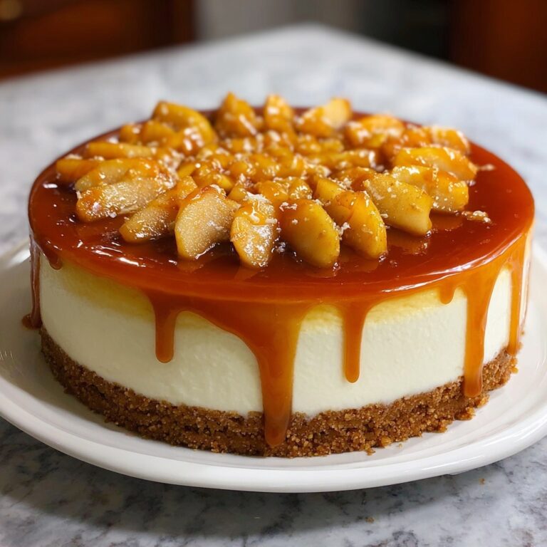 Caramel Apple Cheesecake Recipe