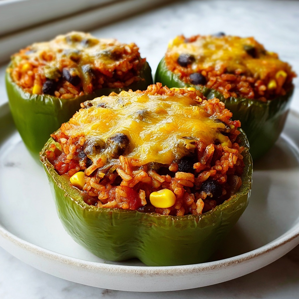 Stuffed Bell Peppers Vegetarian Recipe That Will Delight You Recipe - Recipe Image